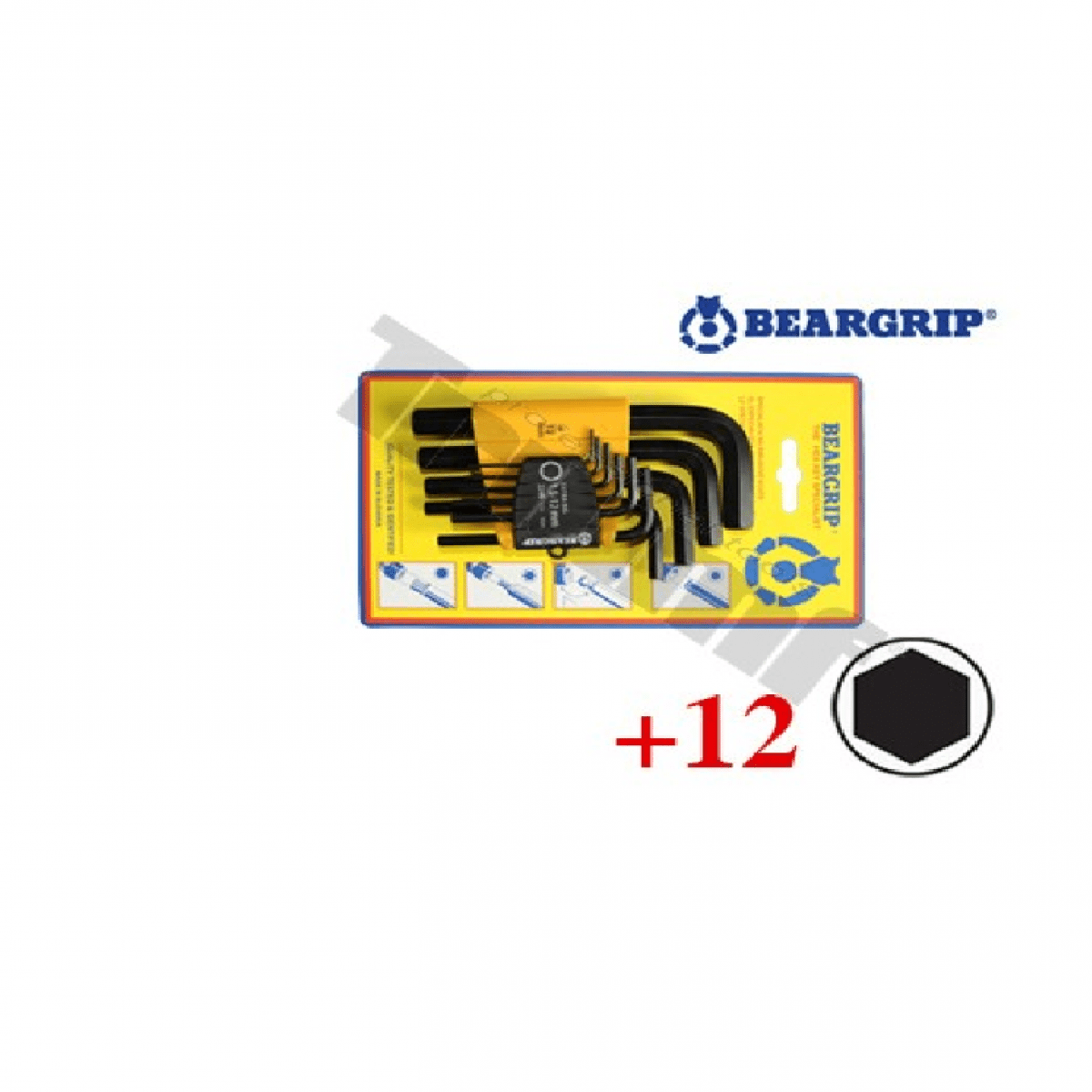 Sada kľúčov imbus "L" (1,5-12mm) 34603