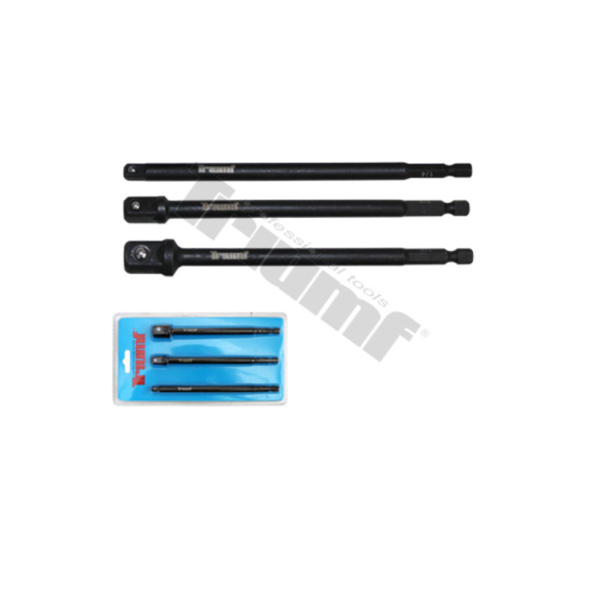 Sada kovaných predĺžení 1/4",3/8",1/2",6hranné 36483