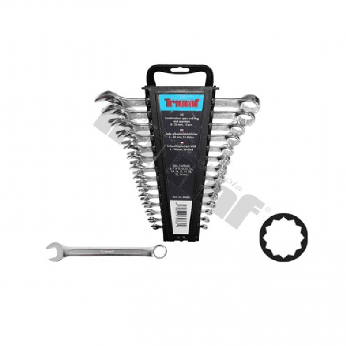 Sada očkoplochých kľúčov, 6-24mm, 14-dielna 30186