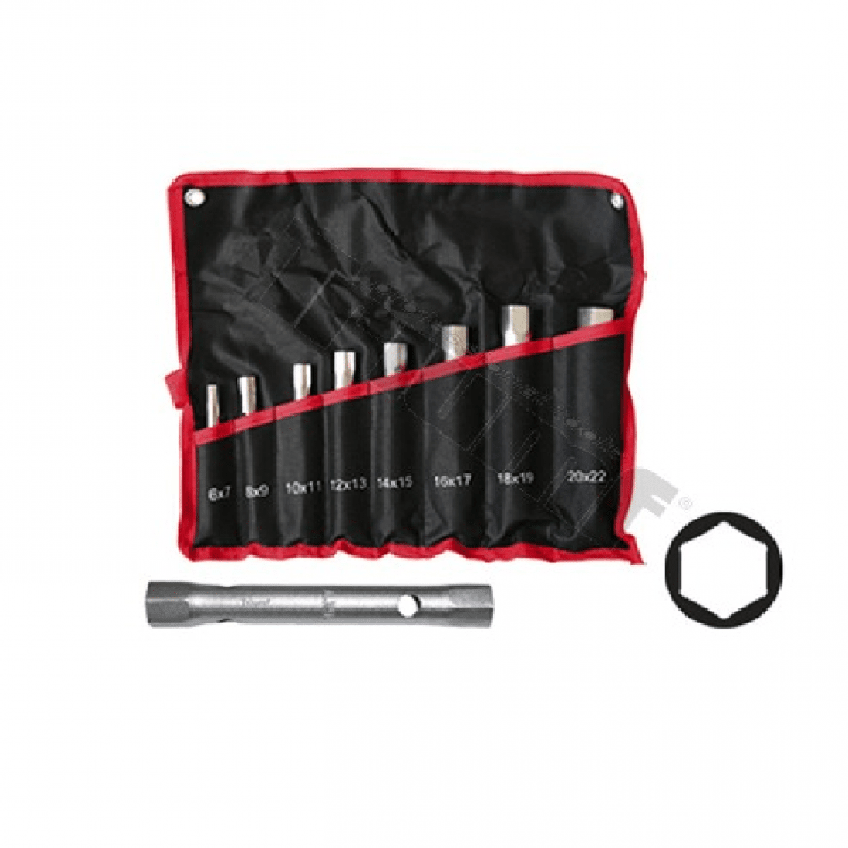 Sada rúrkových kľúčov 6-22mm, 8-dielna 610