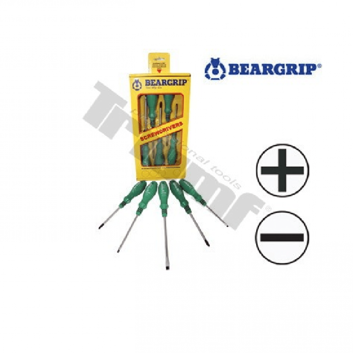 Sada skrutkovačov 1K, 5 dielna,čierne 31903,31904,31905