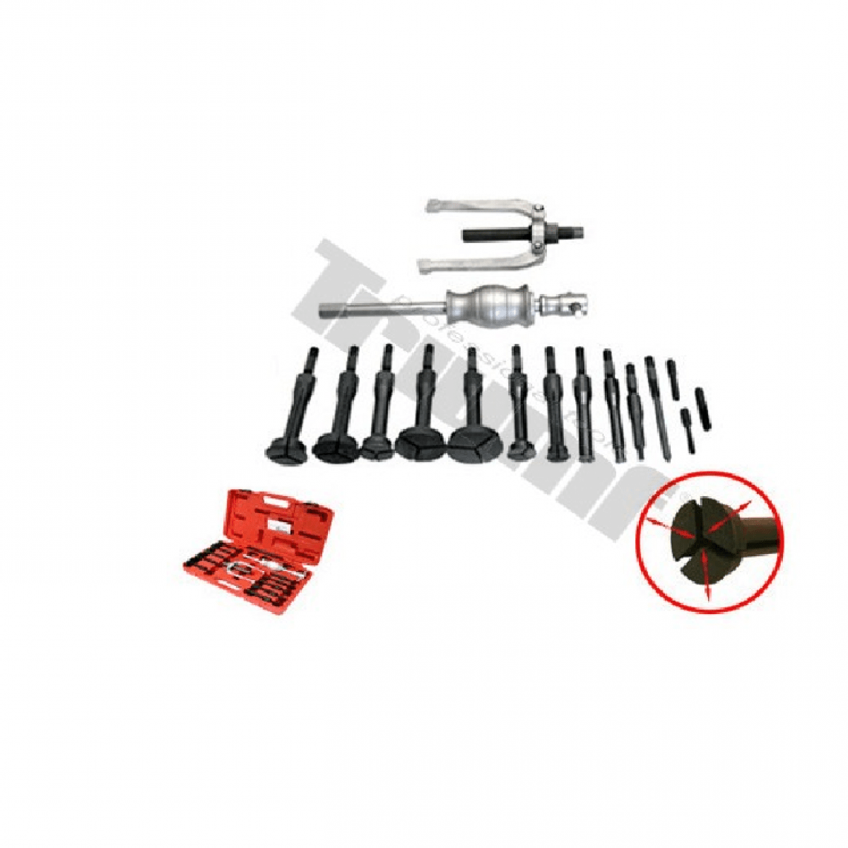 Sada vnútorných vyťahovákov 16-dielna  4608