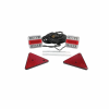 GK/LA97530 Sada zadných svetiel na magnet, s trojuholníkmi