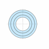 Ložisko CSK 17 2RS - NEU