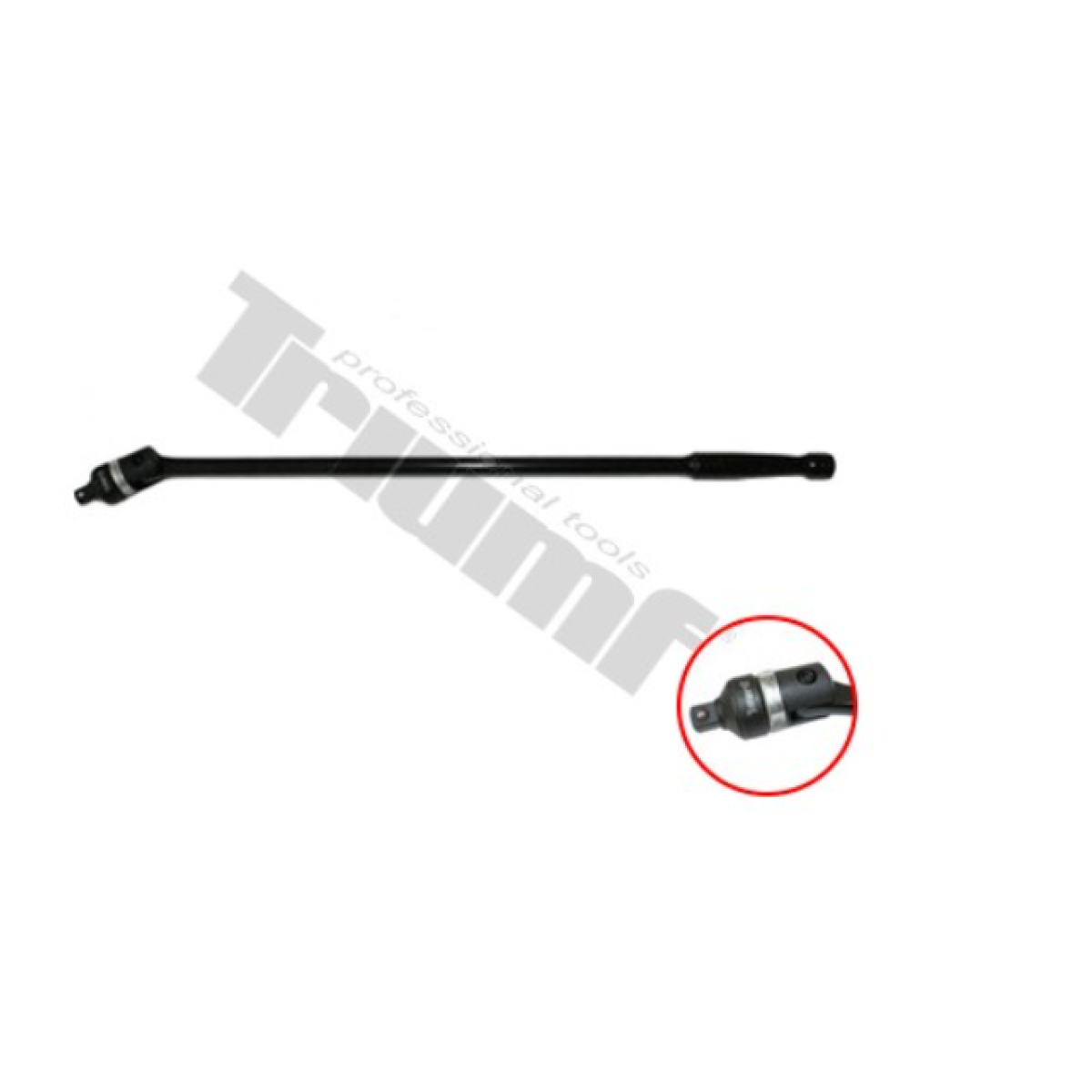 Trhací kľúč 1/2" x 630mm, s flex.hlavou 24389