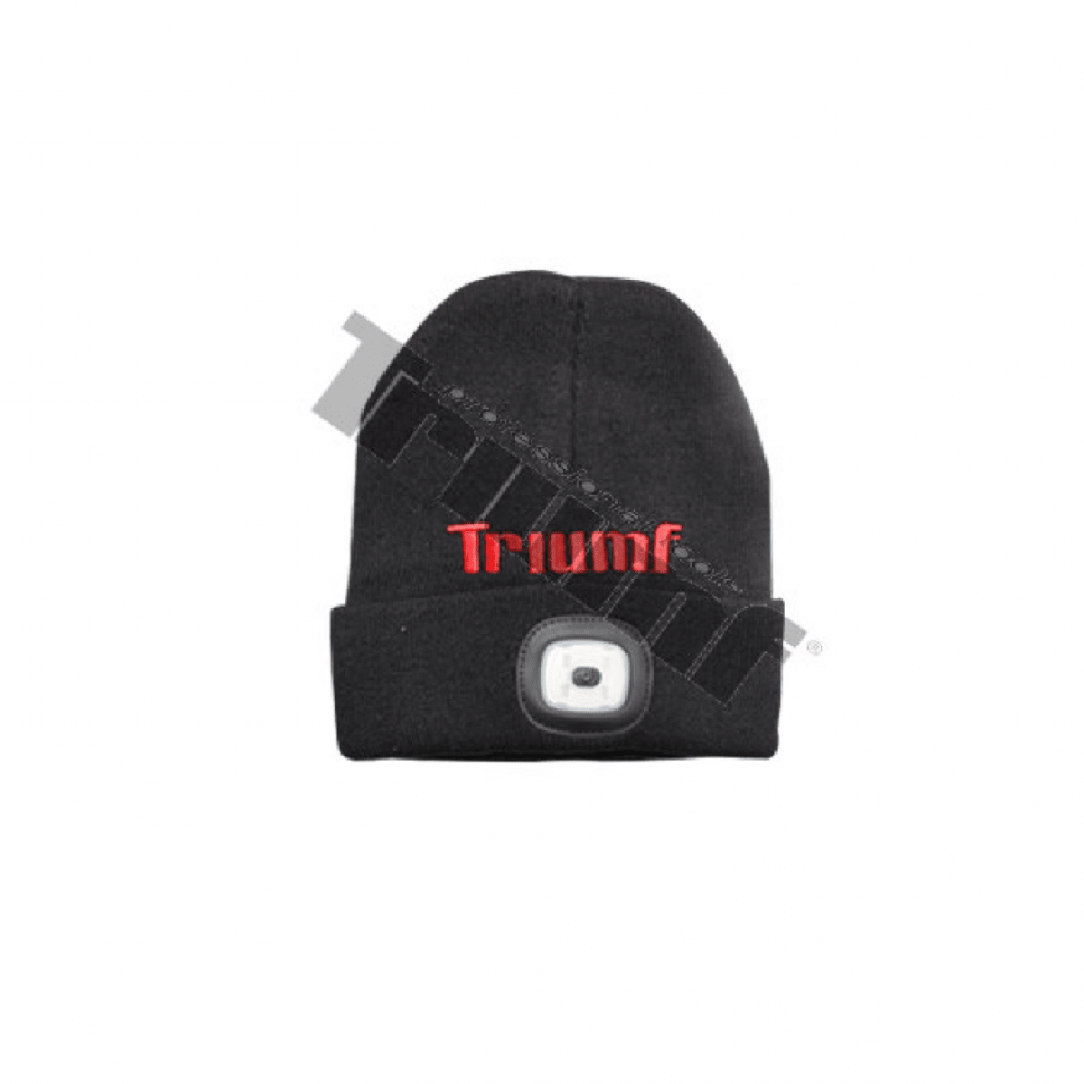 Zimná čiapka s LED svetielkom, čierna 42439